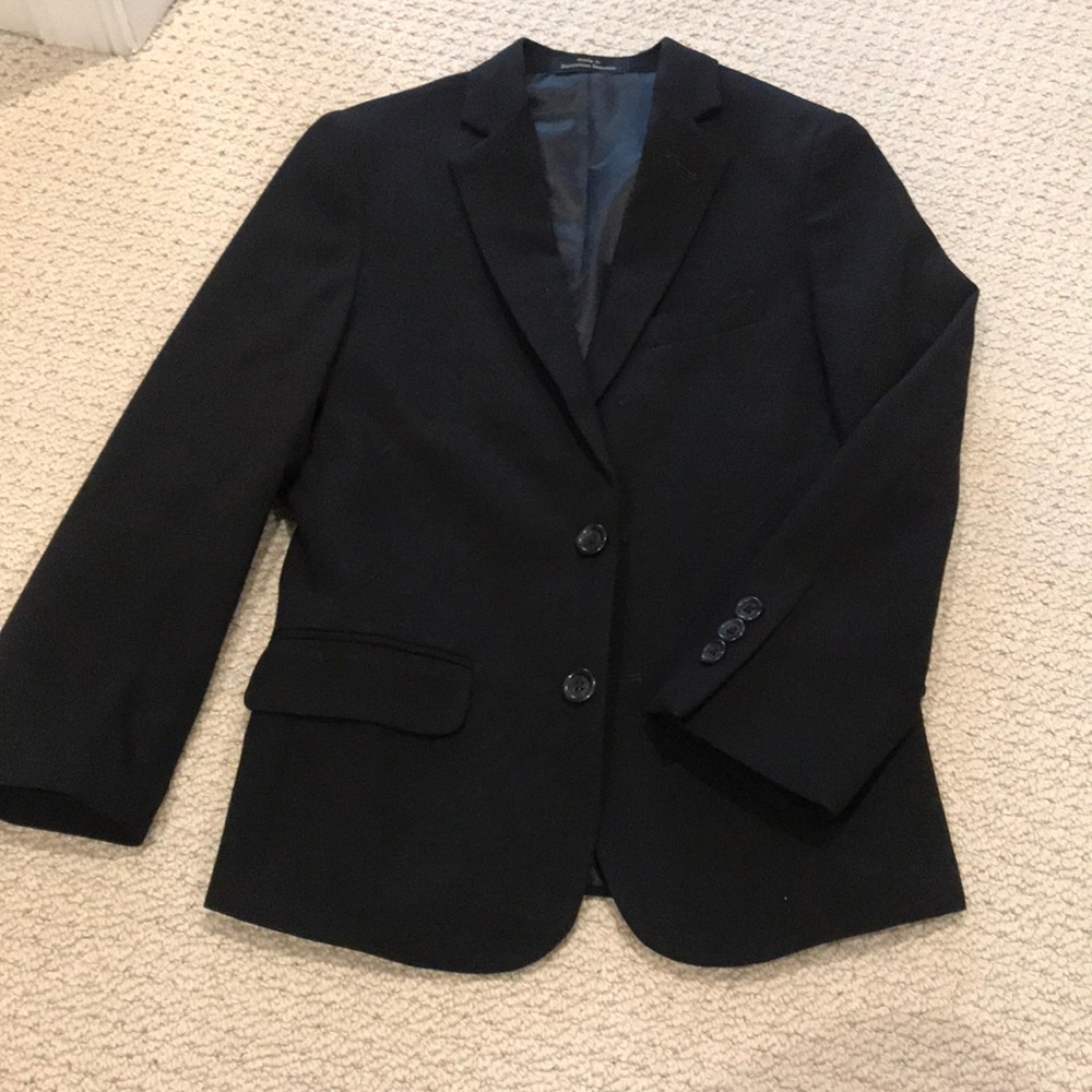 Boys (size 8) black suit jacket/sports coat